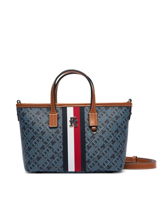 Tommy Hilfiger Дамска чанта Th Monoplay Mini Tote Corp AW0AW19177