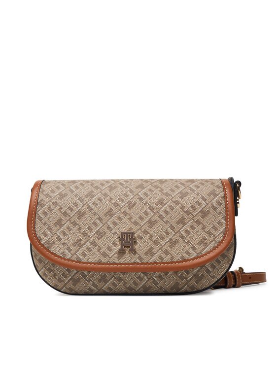 Tommy Hilfiger Дамска чанта Th Monoplay Saddle Bag AW0AW19172