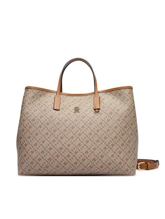 Tommy Hilfiger Дамска чанта Th Monoplay Satchel AW0AW19173