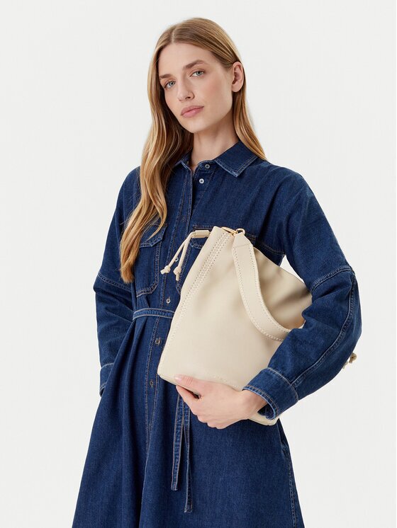 Tommy Hilfiger Дамска чанта Th Soft Summer Bucket AW0AW17540