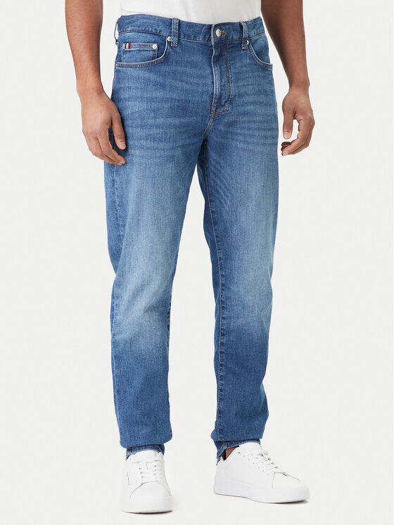 Tommy Hilfiger Дънки Bleecker Jax Indigo MW0MW42316 Slim Fit