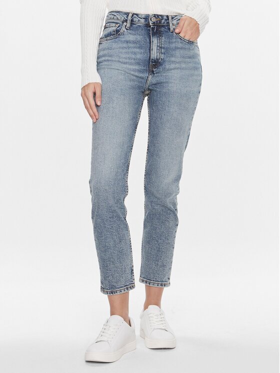 Tommy Hilfiger Дънки Cigarette Hw A Mio WW0WW40631 Slim Fit