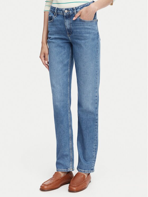 Tommy Hilfiger Дънки Classic Straight Rw Mel WW0WW40634 Straight Leg
