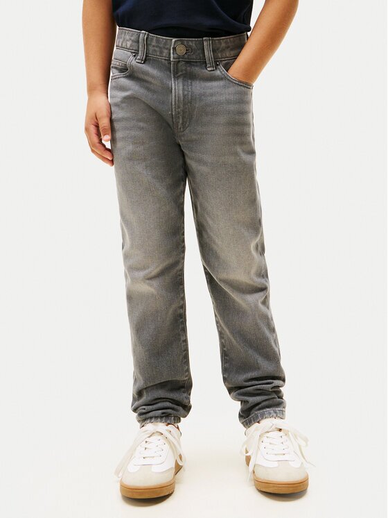 Tommy Hilfiger Дънки KB0KB10038 D Сив Straight Fit