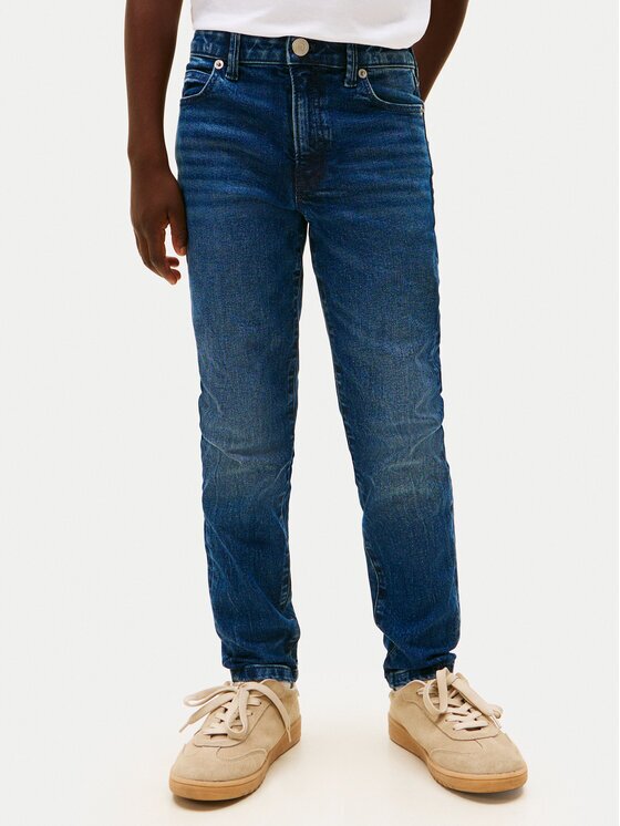 Tommy Hilfiger Дънки KB0KB10040 D Тъмносин Straight Fit