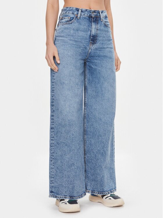 Tommy Hilfiger Дънки WW0WW39634 Wide Leg