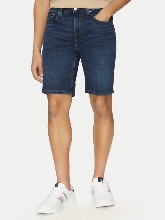 Tommy Hilfiger Дънкови шорти Brooklyn MW0MW39196 Slim Fit