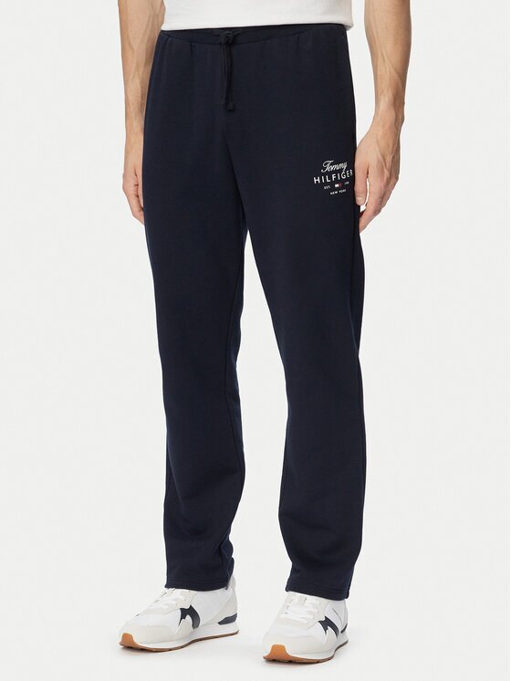 Tommy Hilfiger Долнище анцуг Script Stack MW0MW44332 Regular Fit