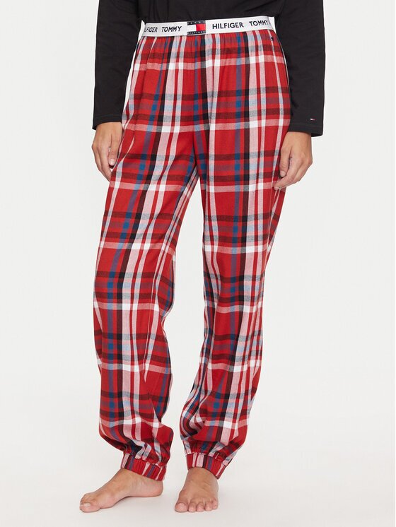 Tommy Hilfiger Долнище на пижама UW0UW05634 Regular Fit