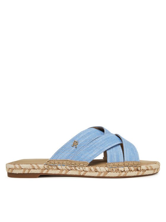 Tommy Hilfiger Еспадрили Chambray Espadrille Mule FW0FW08501