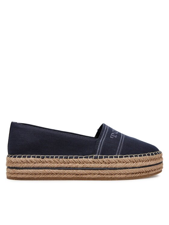 Tommy Hilfiger Еспадрили Denim Platform Espadrille FW0FW08543