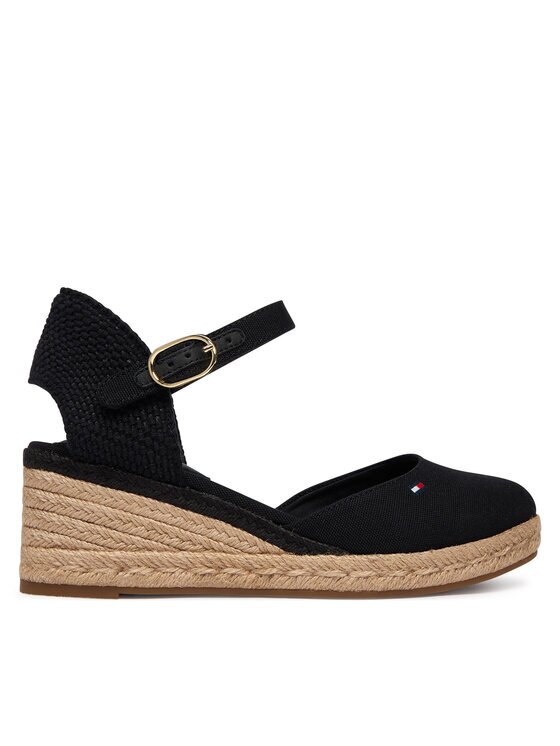 Tommy Hilfiger Еспадрили Mid Wedge Espad Closed Toe FW0FW09233