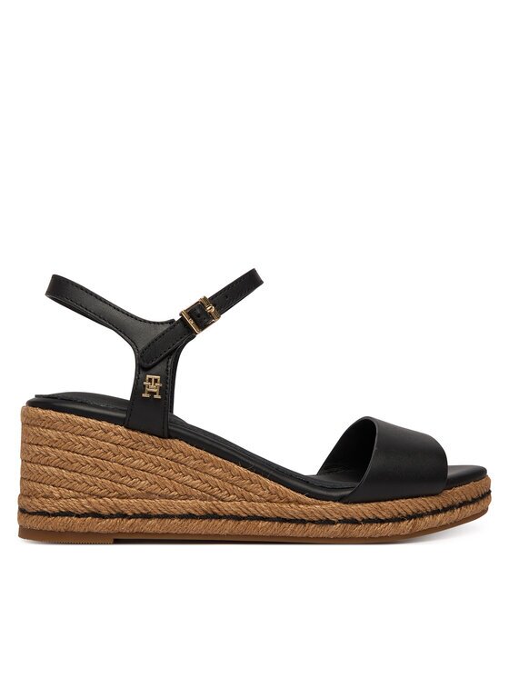 Tommy Hilfiger Еспадрили Mid Wedge Espad Leather FW0FW09340
