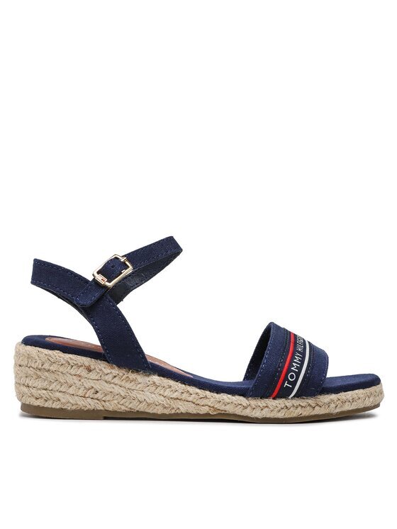 Tommy Hilfiger Еспадрили Rope Wedge Sandal T3A7-32777-0048 M