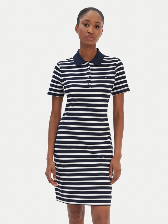 Tommy Hilfiger Ежедневна рокля WW0WW43228 Slim Fit