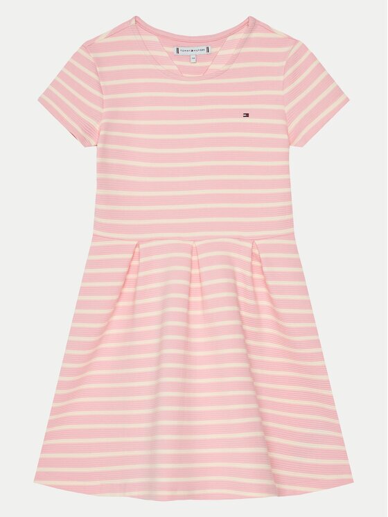 Tommy Hilfiger Ежедневна рокля KG0KG08339 M Розов Slim Fit