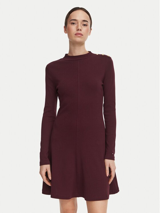Tommy Hilfiger Ежедневна рокля WW0WW51726 Slim Fit