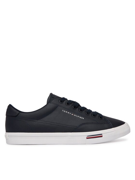 Tommy Hilfiger Сникърси Signature Midsole Lace-Up Trainers With Leather FM0FM05814
