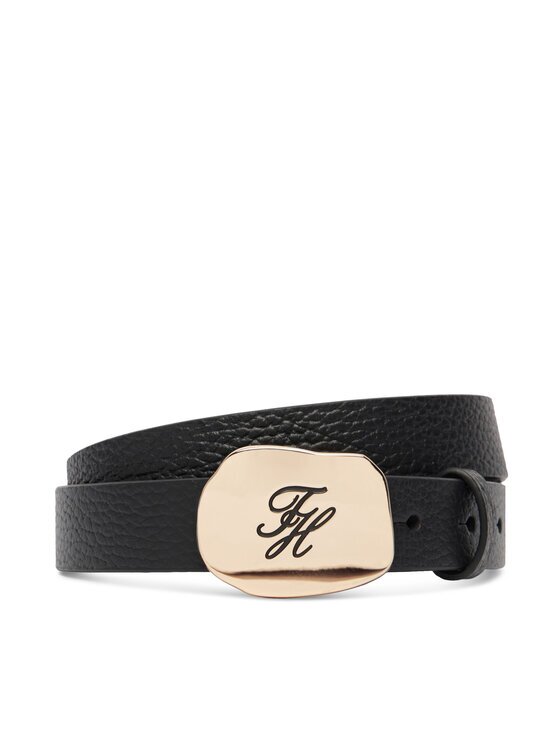 Tommy Hilfiger Колан Th Plaque 2.5 Pebble AW0AW19152