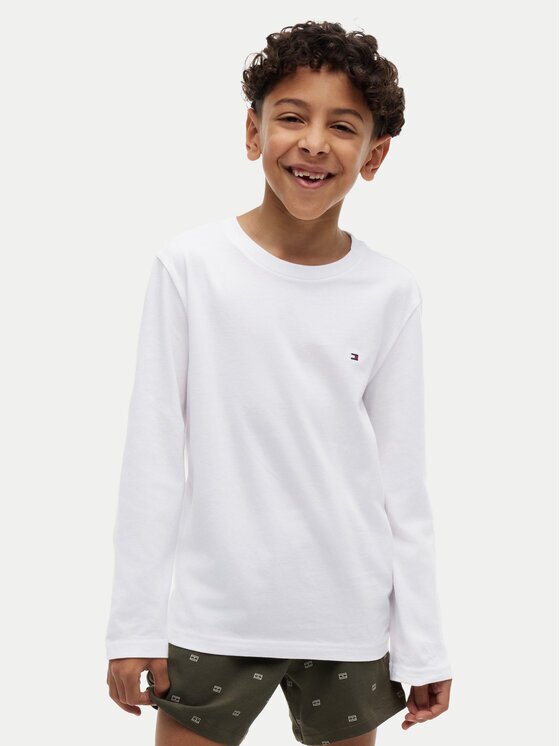 Tommy Hilfiger Комплект блузи Cn Tee Ls UB0UB00309 Regular Fit