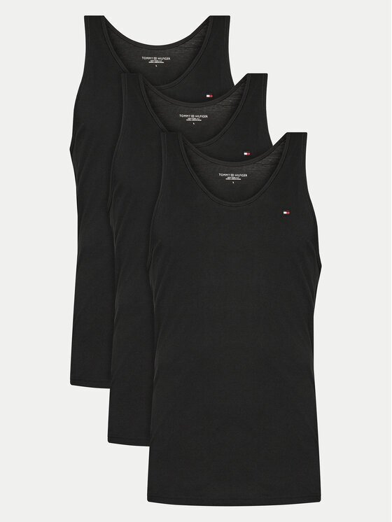 Tommy Hilfiger Комплект потници без ръкави UM0UM03387 Regular Fit
