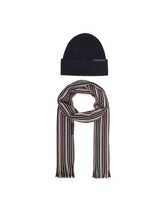 Tommy Hilfiger Комплект шал и шапка Th Corp Love AM0AM12939
