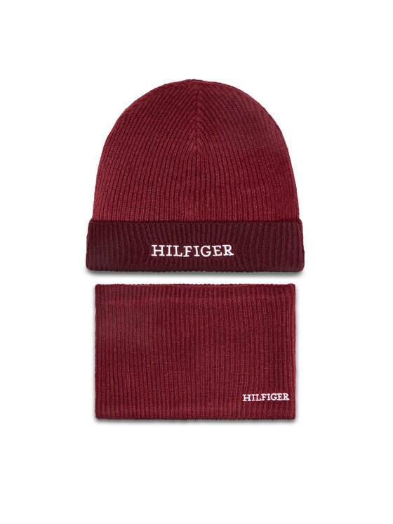 Tommy Hilfiger Комплект шапка и шал тип комин AU0AU01938