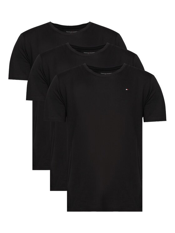 Tommy Hilfiger Комплект тениски UM0UM03379 Черен Regular Fit