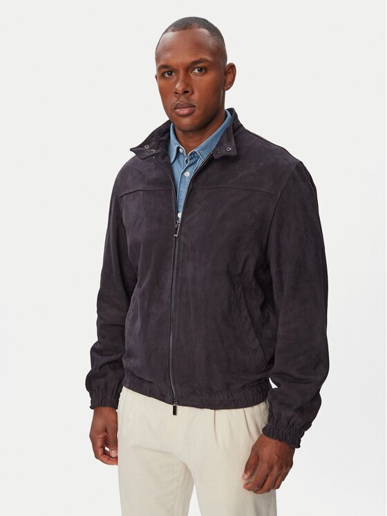 Tommy Hilfiger Кожено яке Dc Essential MW0MW42691 Regular Fit
