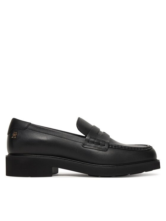 Tommy Hilfiger лоуфъри с дебела подметка Elettra Penny Leather FW0FW09360