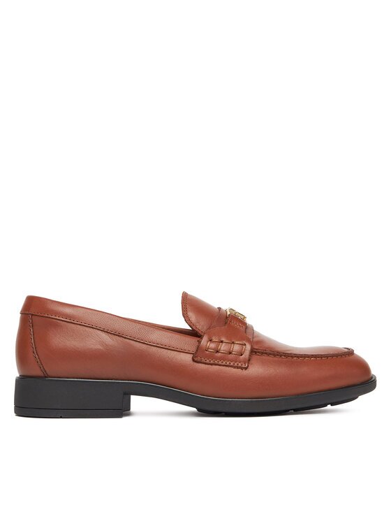 Tommy Hilfiger лоуфъри с дебела подметка Th Logo Leather Loafer FW0FW08705