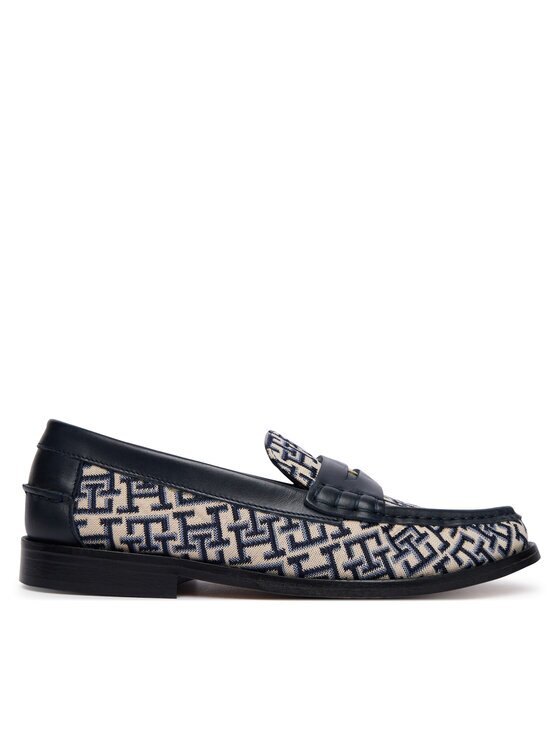 Tommy Hilfiger лоуфъри с дебела подметка Th Monogram Penny Bar Loafer FW0FW09537