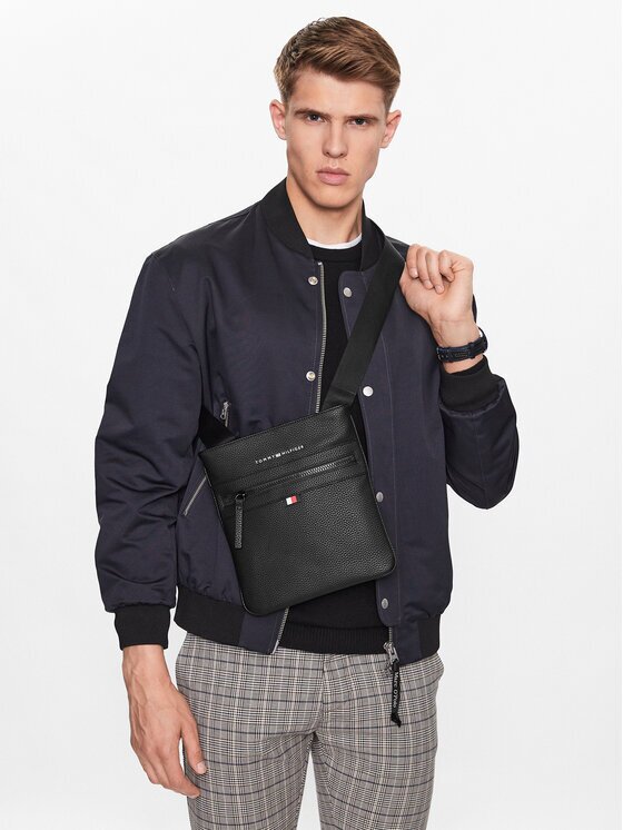 Tommy Hilfiger Мъжка чантичка Essential Pu Crossover AM0AM09506