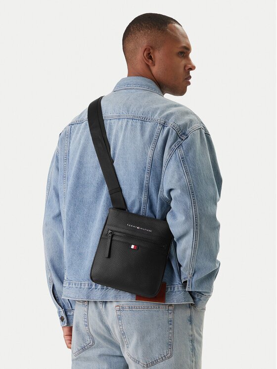 Tommy Hilfiger Мъжка чантичка Essential Pu Mini Crossover AM0AM09505