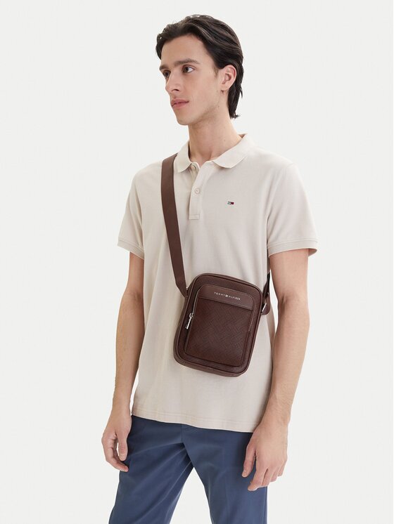 Tommy Hilfiger Мъжка чантичка Th Flag Monogram Mini Reporter AM0AM14138