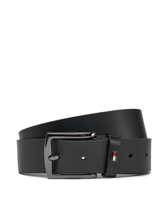 Tommy Hilfiger Мъжки колан Denton 3.5 Ext AM0AM13536 Черен