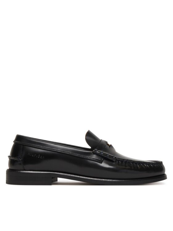 Tommy Hilfiger Мокасини Hilfiger Penny Patent Lth Loafer FM0FM05687 Тъмносин