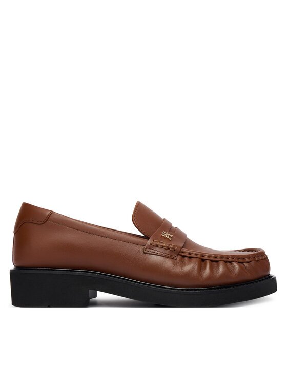 Tommy Hilfiger Мокасини Th Square Toe Leather Loafer FW0FW08977
