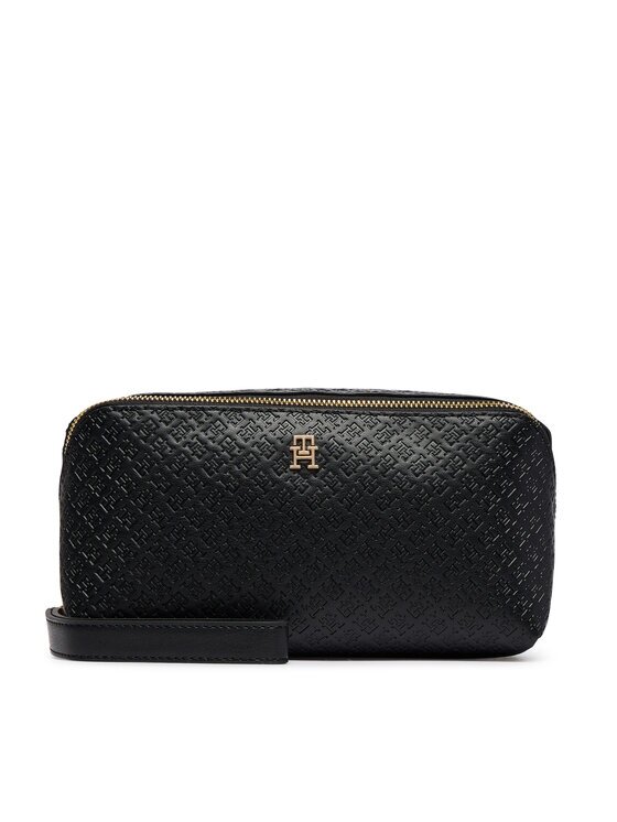 Tommy Hilfiger Несесер Th Icon Double Washbag Mono AW0AW18930