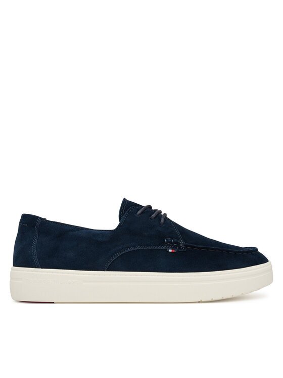 Tommy Hilfiger Обувки Casual Suede Stitch Toe Hybrid FM0FM05707
