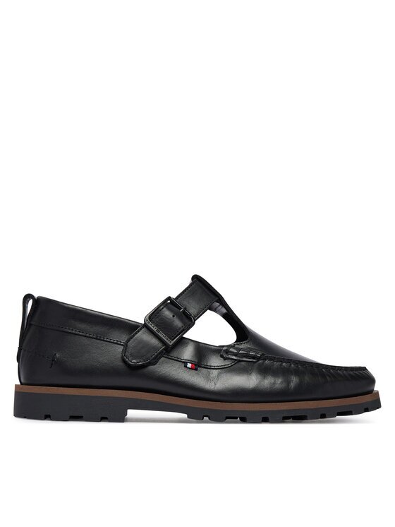 Tommy Hilfiger Обувки Hilfiger Light Lth Buckle Loafer FM0FM05846