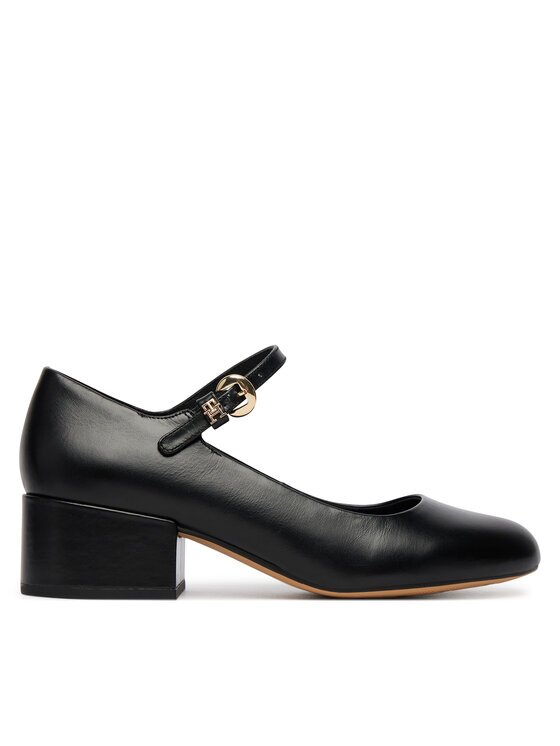 Tommy Hilfiger Обувки на ток Heeled Maryjane Buckle FW0FW09347