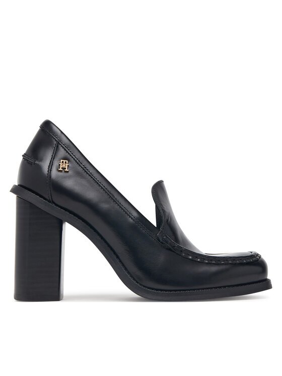 Tommy Hilfiger Обувки Square Toe Heeled Loafer FW0FW09493