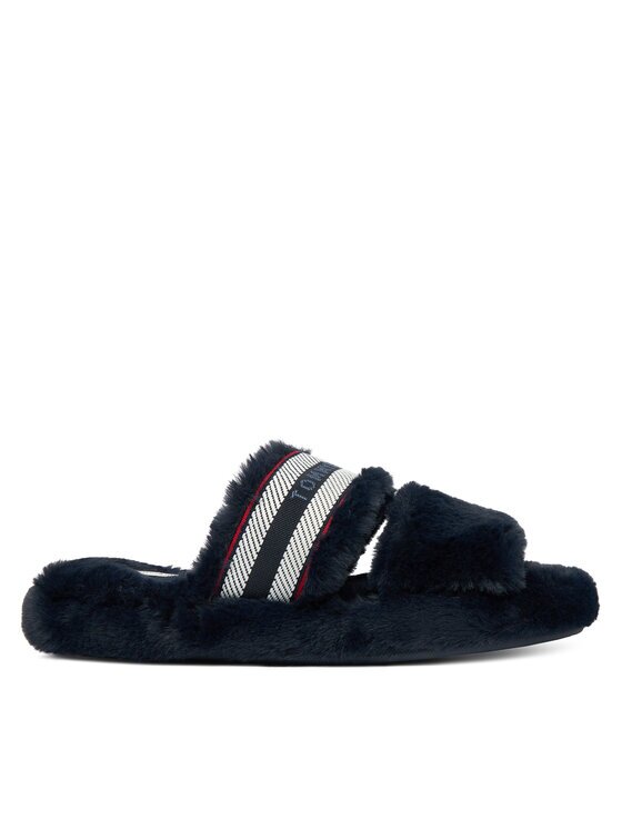 Tommy Hilfiger Пантофи Hilfiger Fur Slipper FW0FW08854