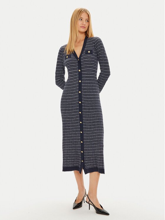 Tommy Hilfiger Плетена рокля WW0WW43083 Regular Fit