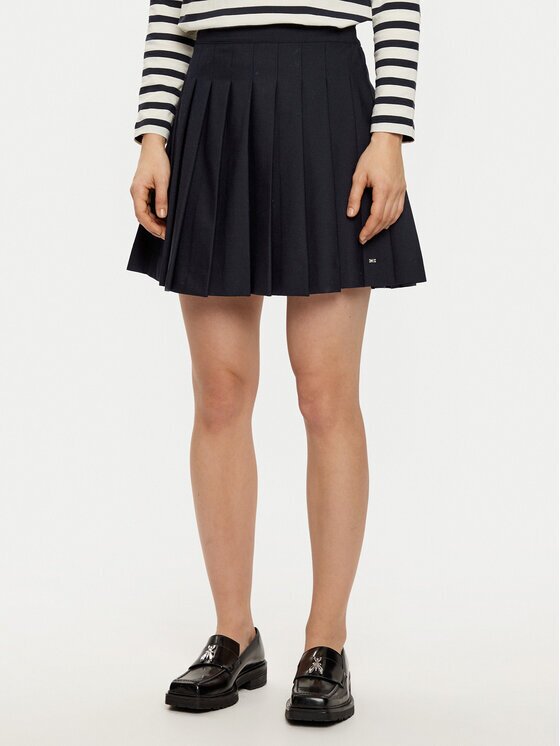 Tommy Hilfiger Плисирана пола WW0WW43626 Regular Fit