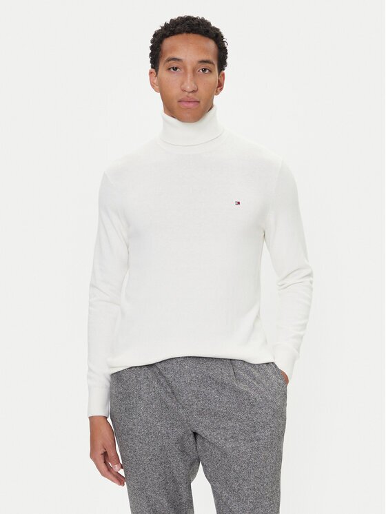 Tommy Hilfiger Поло MW0MW28048 Екрю Regular Fit