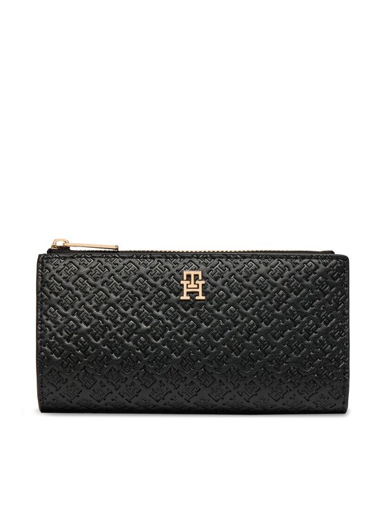 Tommy Hilfiger Портфейл Th Icon Long Bifold Mono AW0AW18989