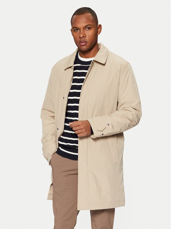 Tommy Hilfiger Преходно палто MW0MW37651 Regular Fit