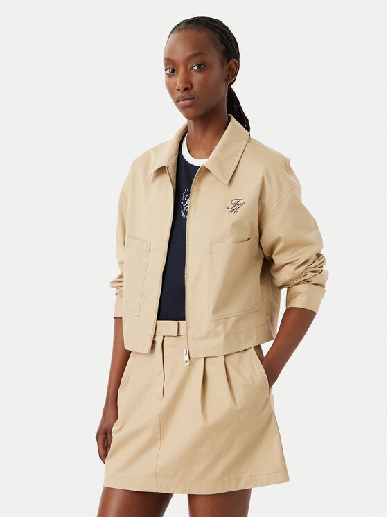 Tommy Hilfiger Преходно яке Chino WW0WW50144 Regular Fit